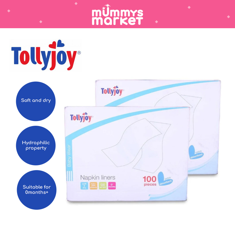 Tollyjoy Baby Liner (2x100pcs)